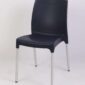 כסא פלסטיק שחור