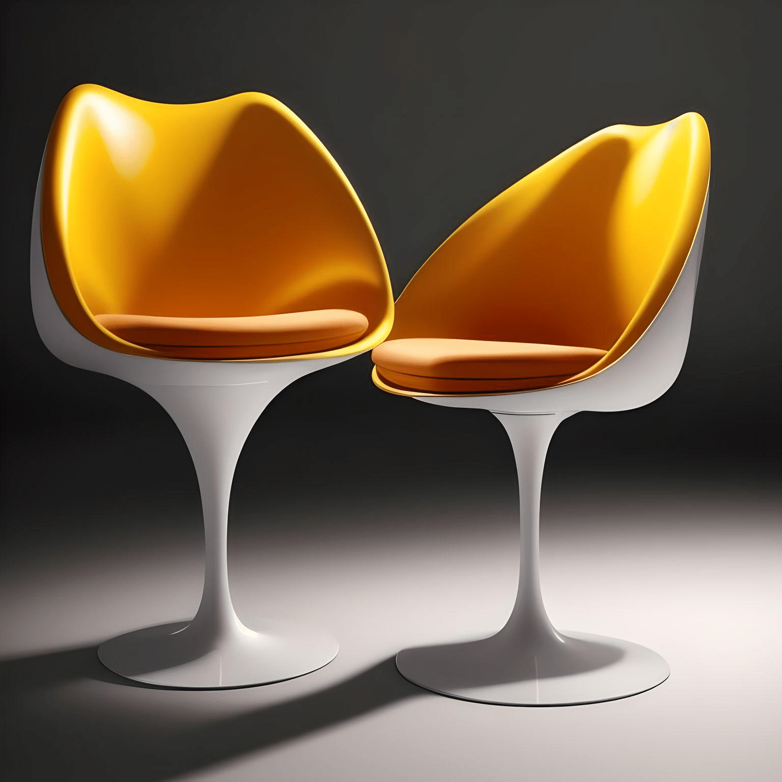 כיסא "טוליפ" 1955