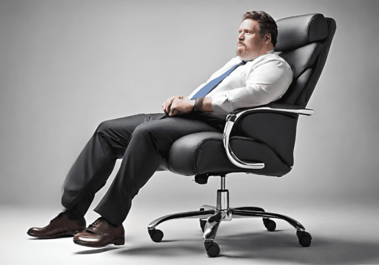 כסא מנהלים לאנשים שמתמודדים עם עודף משקל